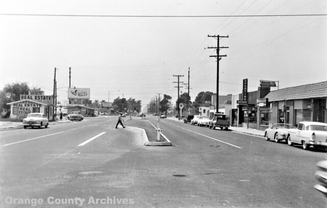 Bolsa Ave, Midway City, 1960