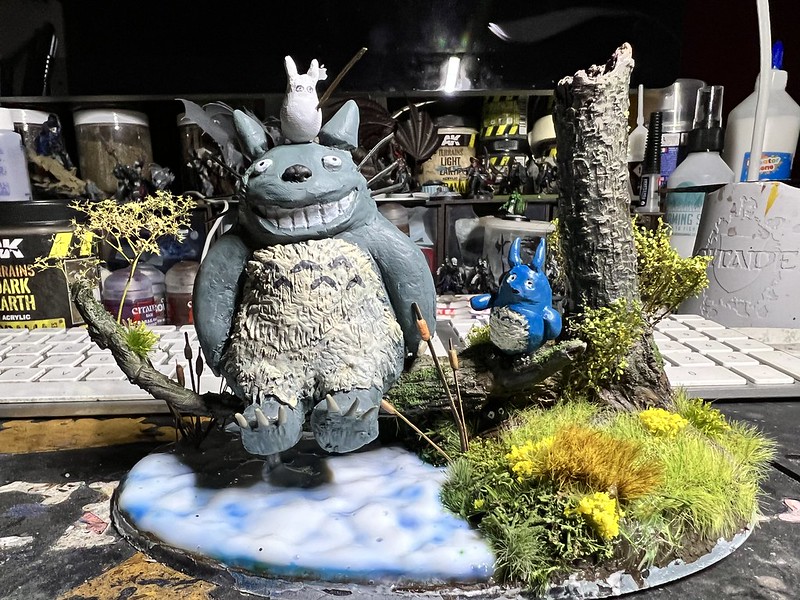 My neighbour Totoro diorama