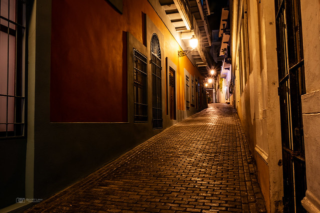 Alley in Old San Juan