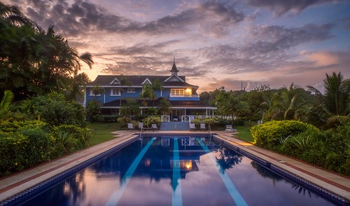 tobago trinidadandtobago villa luxury swimmingpool sunrise reflections waterreflections southamerica