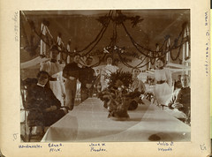 Interior View of Ward C, Christmas 1900