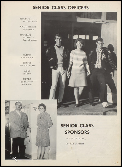 Alto High School Senior class of 1969 Page 1-Enhanced