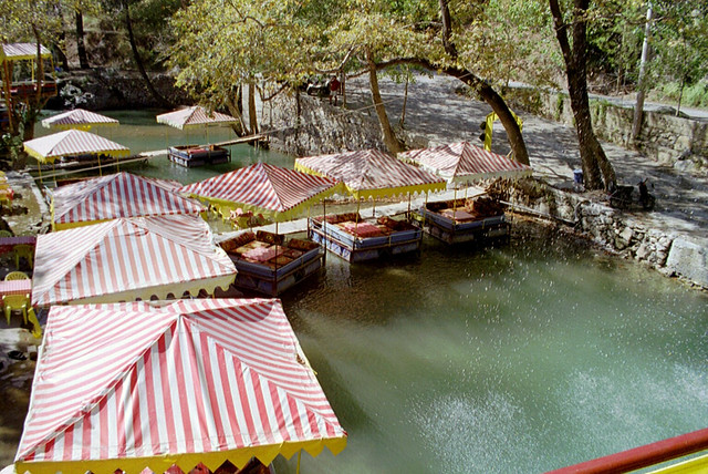 restaurant in river