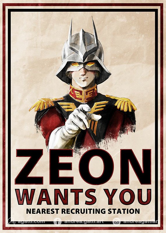 Zeon Wants You Char