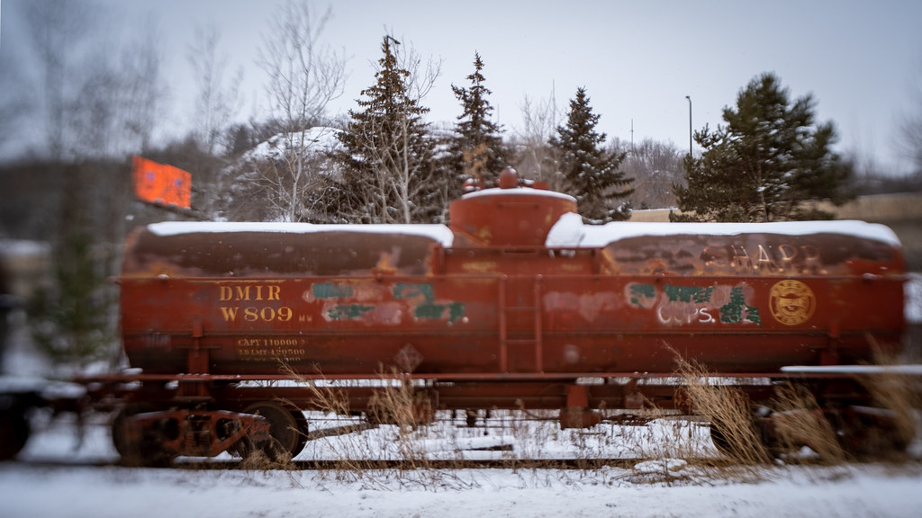Railroad car, Duluth 12/19/22