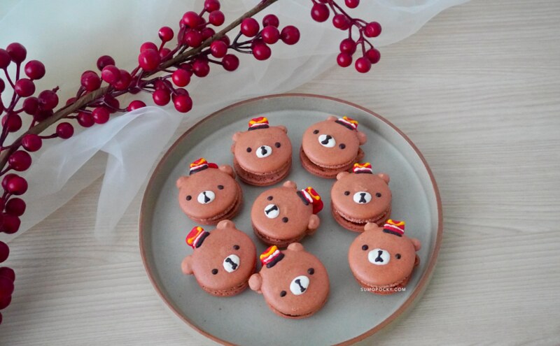 CHRISTMAS NUTCRACKER BEAR MACARON RECIPE