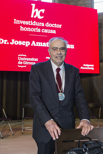 Acte d'investidura com a doctor honoris causa de Josep Amat