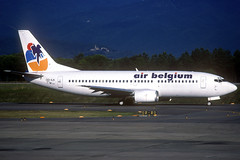 Air Belgium B737-3Q8 (QC) OO-ILK GRO 06/08/1998