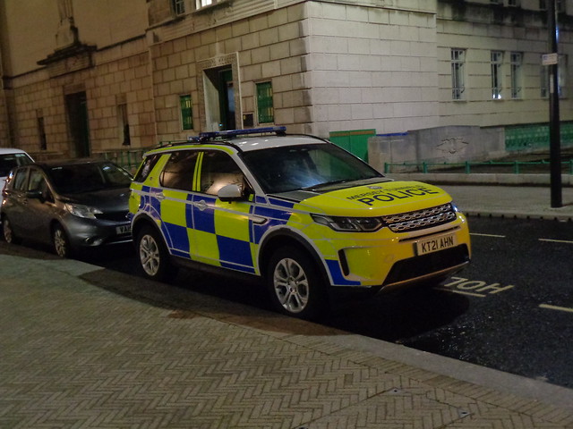 Mersey Tunnels Police Land Rover Discovery Sport (KT21 AHN)