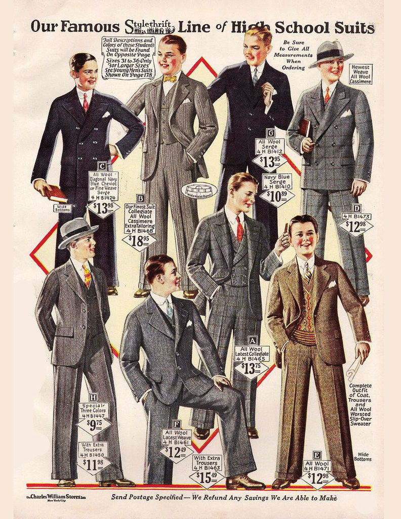 Suits for Boys -- 1924