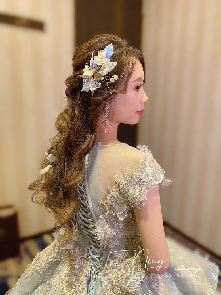 【新秘羽寧】bride逸筑 結婚造型 / 奢華公主,仙氣甜美