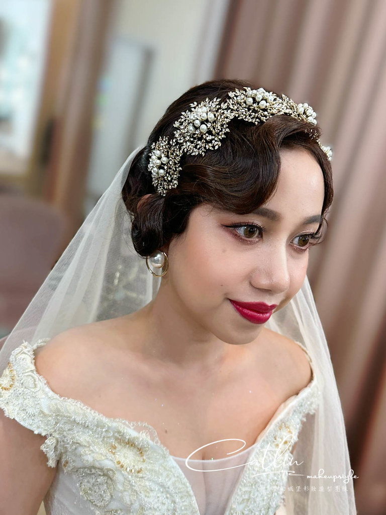 【新秘Catlin】bride逸菡 訂結婚造型 /復古公主