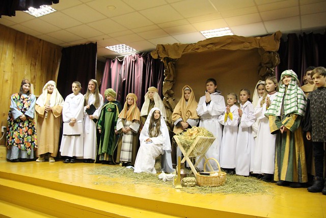 Lituania - Obra de Navidad de los niños del oratorio