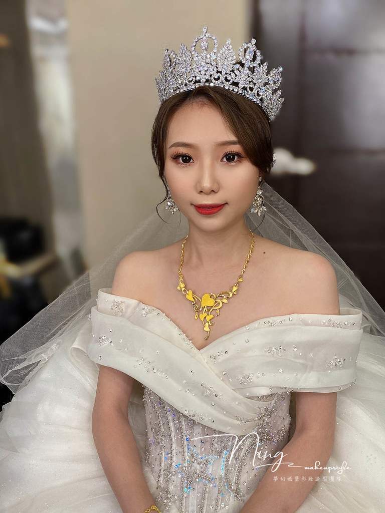 【新秘羽寧】bride逸筑 結婚造型 / 奢華公主,仙氣甜美
