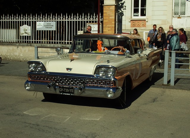 Ford Galaxie Convertible 1959 Vouvray (37 Indre et Loire) 24-10-21a