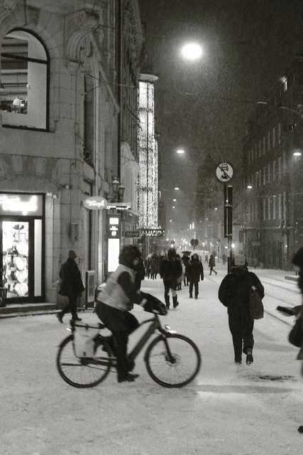 Winter city | Kodak Retina IIc