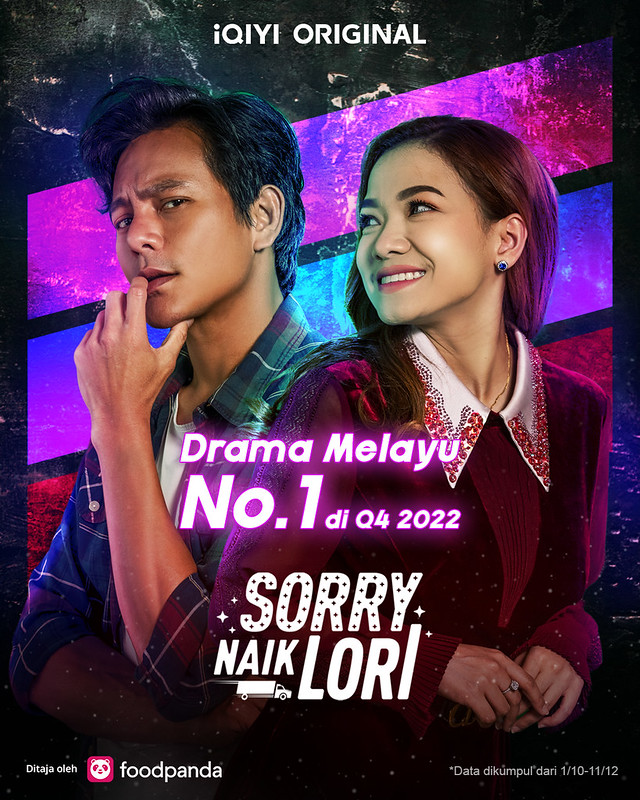 Drama Original Iqiyi ‘Sorry Naik Lori’ Meraih Drama Melayu No. 1