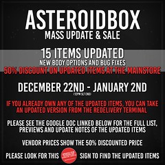 AsteroidBox. Mass End-of-year Update and Sale!