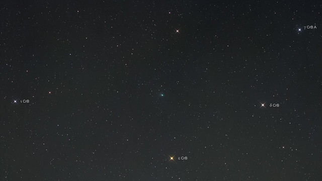 Comet C/2022 E3 (ZTF) in Corona Borealis