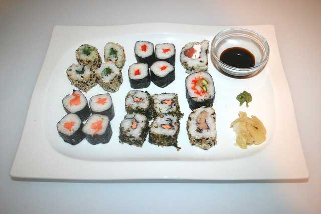 Ayami Sushi - Served / Serviert