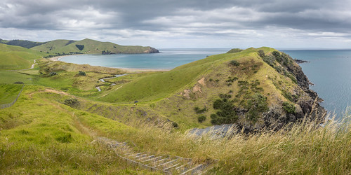 coast coromandelpeninsula landscape muriwaicoastalwalk nz newzealand panoramic portjackson explored