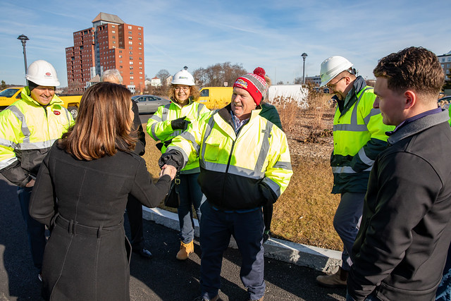 Baker-Polito Administration celebrates groundbreaking of Route 79 redevelopment project