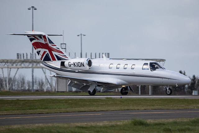 G-KION | Cessna C525 | NalJets | Newcastle Airport | 02/04/2022