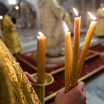 Всенощное бдение в Воскресенском кафедральном собоере с акафистом святителю Спиридону Тримифунскому.