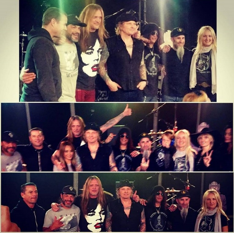 Роберт Трухільйо (Metallica) на закритій вечірці на честь дня народження Lemmy