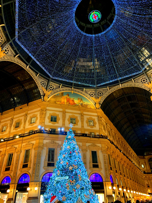 Galleria Vittorio Emanuele at Christmas Time.