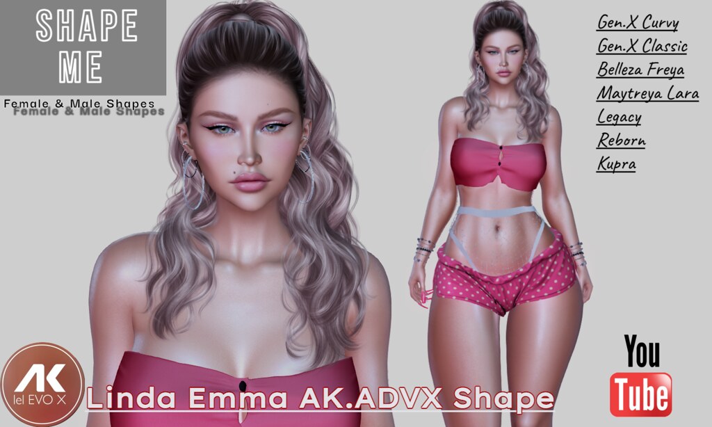 Shape Me – Linda Emma Head AK ADVX Shape