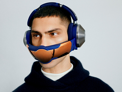 The Dyson Zone air purification headphones are designed to help city dwellers fight urban air and noise pollution in their daily commutes in the city.