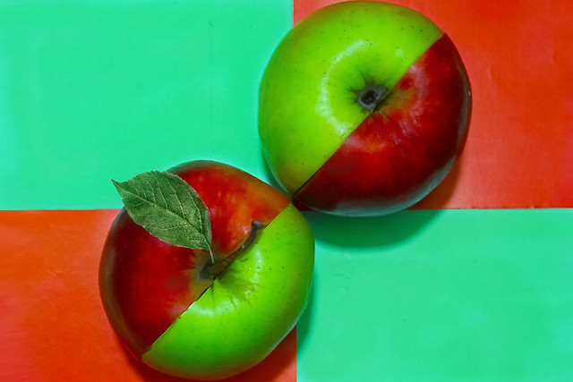 apple green/red