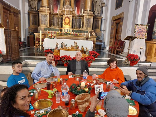 Fotos de la cena de Sant'Egidio