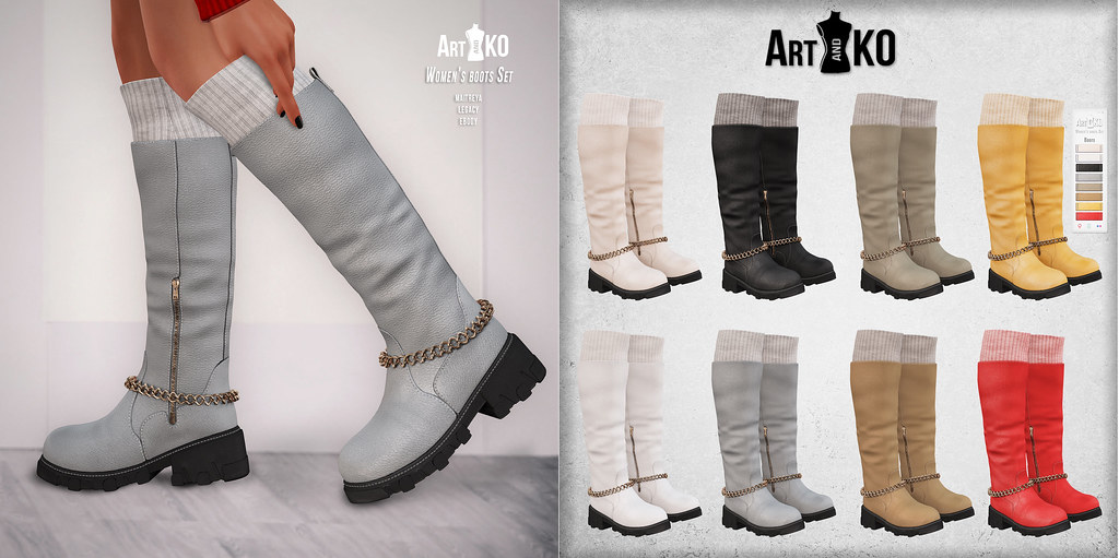 Art&Ko – Women's boots Set – The Warehouse Sale