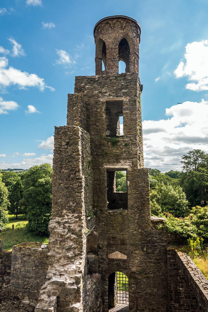 Blarney Castle + watchtower in Blarney, Ireland