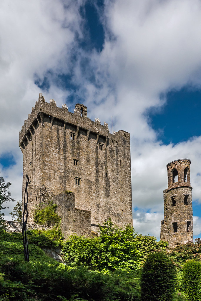 Blarney Castle + watchtower in Blarney, Ireland