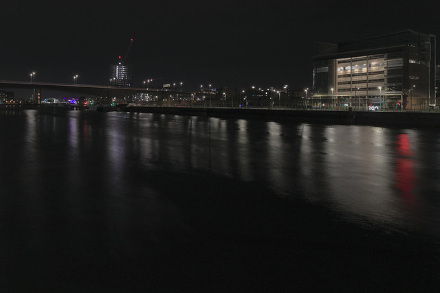 The Clyde at night