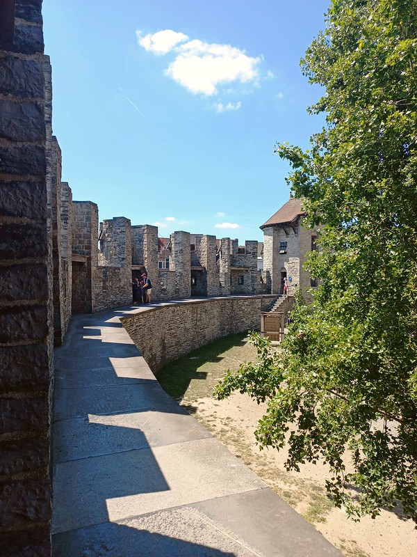 Wall of the Castle of the Counts in Ghent