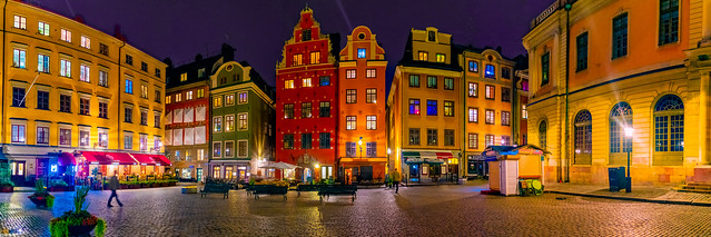 Stockholm bei Nacht / Stockholm at Night 2021