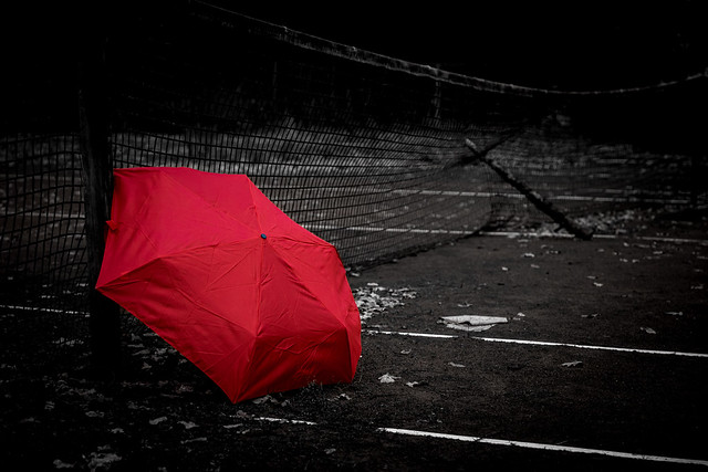 2022 - One Photo A Day - 360/365 - „My Red Umbrella - No.  4“