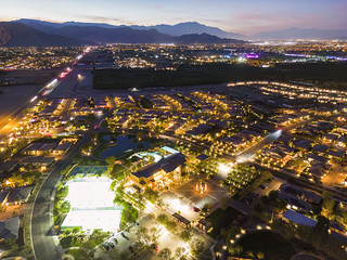 Blinding Lights of the Tennis Courts