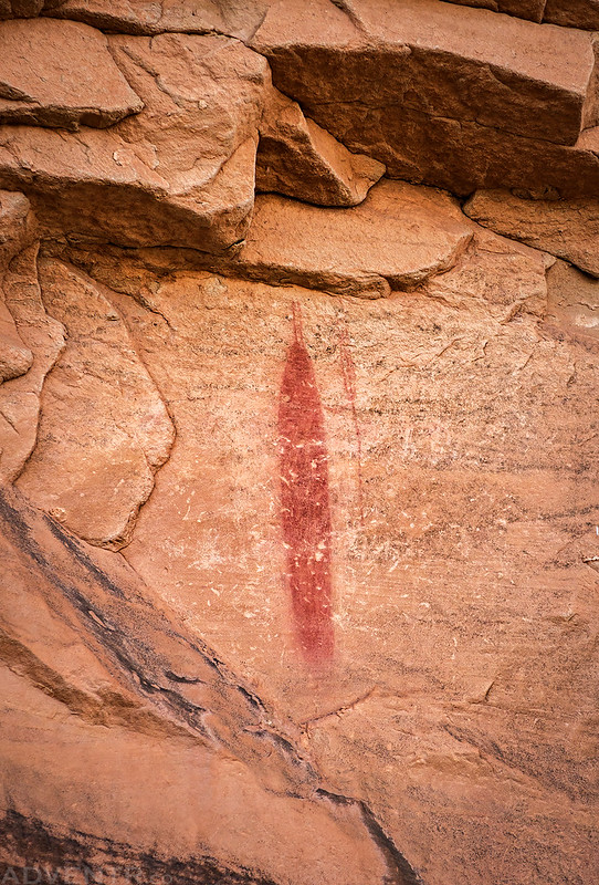 Little Red Pictograph