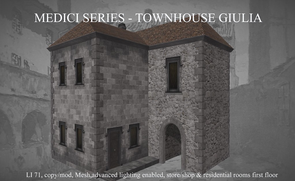 Medici Series – Townhouse Giulia