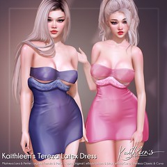 Kaithleen's Tereza Latex Dress Poster