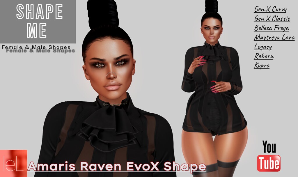 Shape Me – Amaris Raven Head EvoX Shape