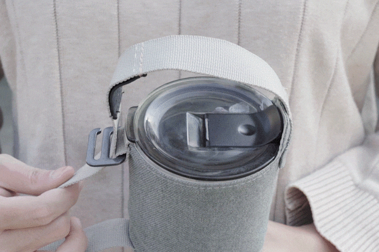 不鏽鋼 水壺/水瓶 銀色 - HIDING iN 飲料杯