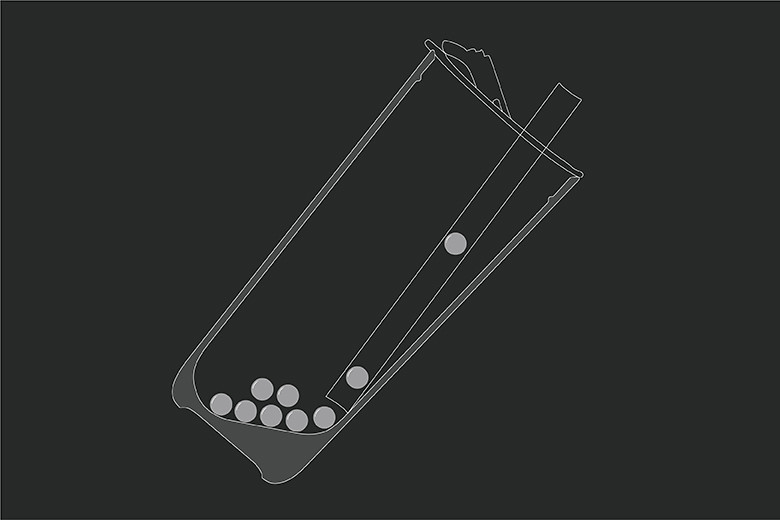 不鏽鋼 水壺/水瓶 黑色 - HIDING iN 飲料杯 - 隕石黑