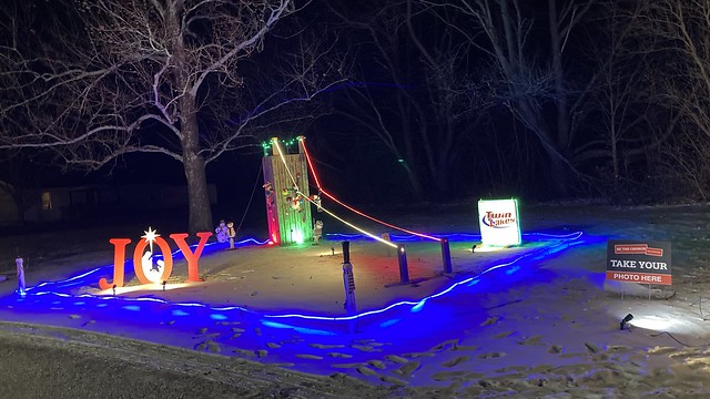 2022 Christmas In The Park, Waynetown, Indiana.