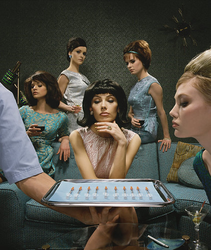 Young Beautiful Women in A Botox Party | by Hugh Kretschmer